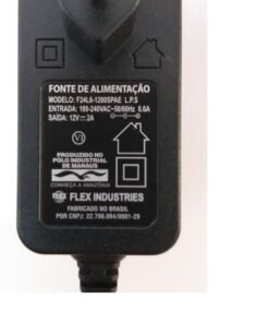Fonte Para Rceptor Satélite 12 Volts 2 Amperes