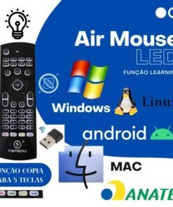CONTROLE TVBOX AIR MOUSE C/ LED