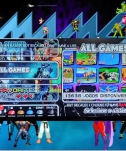 Cartucho Emuelec 128GB 13.638 Jogos