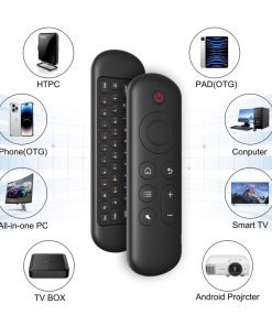 Controle Air Mouse BT e Wirelles 2.4Ghz 58 Teclas