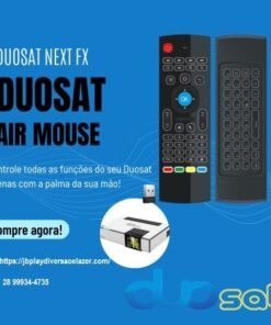 Controle Remoto Duosat Next + Brinde capinha Nº5 e 2 Pilhas palito