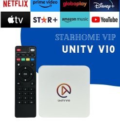 TV BOX Smart Unitv V10 – Cx.Branca