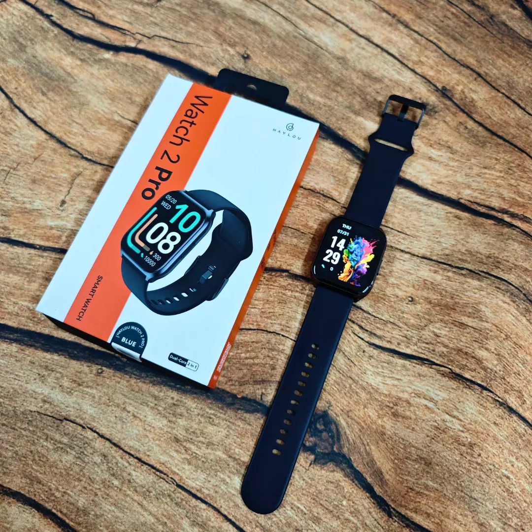 Smartwatch Haylou Watch 2 A Prova Dagua - Preto