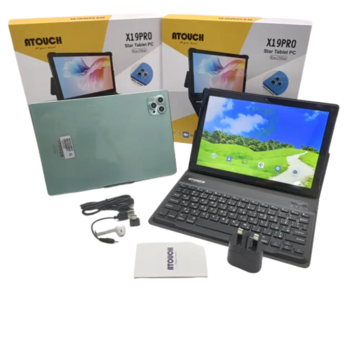 X19 Pro Star 5G Rede Android Tablet PC para Estudante, Barato, 1.3GHz, Quad Core, 10.1 - 6