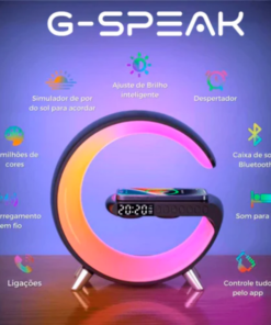 Luminária Multifuncional 4 em 1 | G-Speak RGB