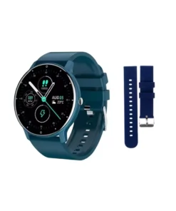 Smartwatch Peje ZW02 Pro A Prova D'água Ameled Pulseira Extra - Azul
