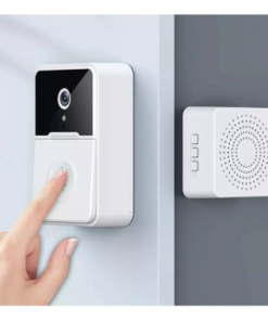 Campainha Câmera Wifi Inteligente Interfone Áudio Tuya M8