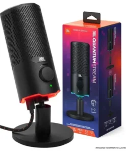 MICROFONE JBL QUANTUM STREAM BLACK