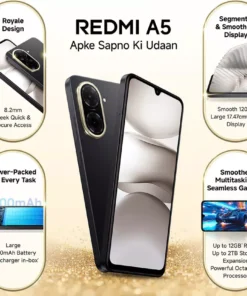 Smartphone Xiaomi Redmi A5 4/128GB - Preto (A5)