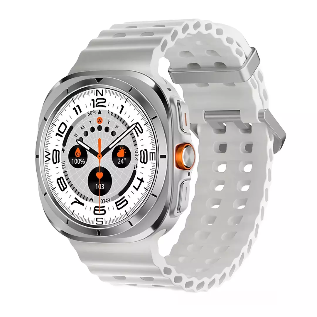 Smartwatch Microwear Ma27 Ultra Amoled Chat GPT Lançamento - Branco