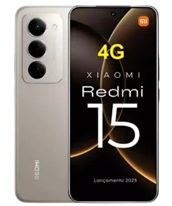 Smartphone Xiaomi Redmi 15 8/256GB - Cinza