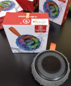 Caixa De Som Bluetooth Kapbom KA-8556 A Prova Dagua - Cinza